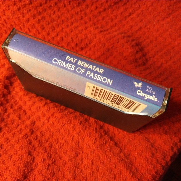 Vintage 1980 Pat Benatar Crimes of Passion Cassette Tape Music Rock (Works) - Picture 2 of 4